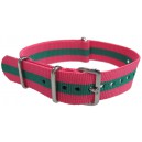 Watch NATO strap Pink/Green