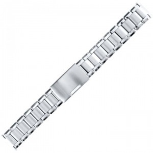 Watch bracelet satined steel