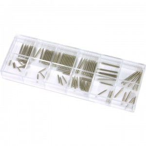 Assortiment de 100 pompes Acier Inox sans arrêt 1,4mm et 1,8mm