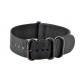 Bracelet nylon NATO ZULU EXTREME PVD noir