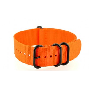 Bracelet nylon NATO ZULU EXTREME PVD orange