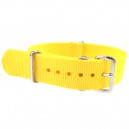 Bracelet nylon NATO Jaune