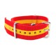 Bracelet nylon NATO Rouge/Jaune