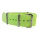 Watch NATO strap Blue/Yellow/Green/Red