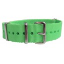 Bracelet nylon NATO Vert Fluo