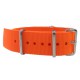 Bracelet nylon NATO Orange Fluo