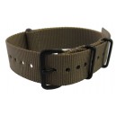 Watch NATO strap brown