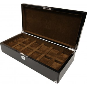 KronoKeeper watch box for 12 watches in Carbon 