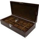 KronoKeeper watch box for 12 watches