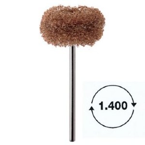 Mini scotch brite brushes Ø 25 mm (2 pieces)