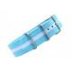 Watch NATO strap white/blue