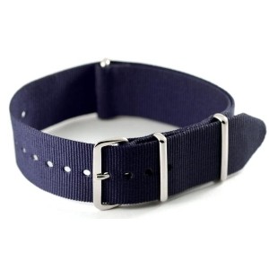 Bracelet nylon NATO Bleu Marine