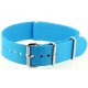 Bracelet nylon NATO Bleu n°20