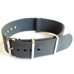 Bracelet nylon NATO Gris