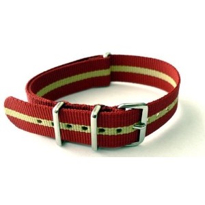 Watch NATO strap Red/Sand