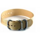 Bracelet nylon NATO ZULU Sable