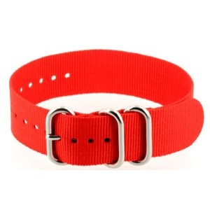 NATO ZULU strap red