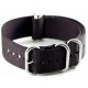 Bracelet nylon NATO ZULU EXTREME noir